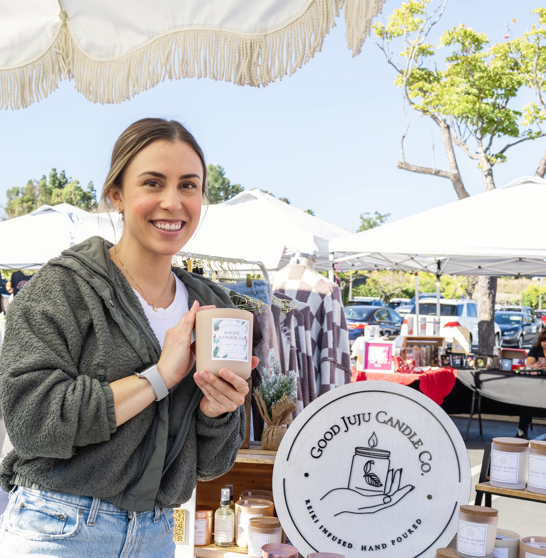 Good Juju Candle Co. Non-toxic reiki candles