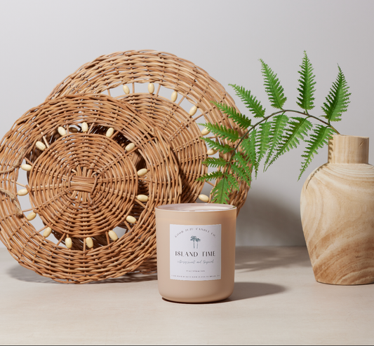 Handcrafted with Love: Reiki-Charged, Wooden Wick, 100% Soy Wax Candles from San Clemente