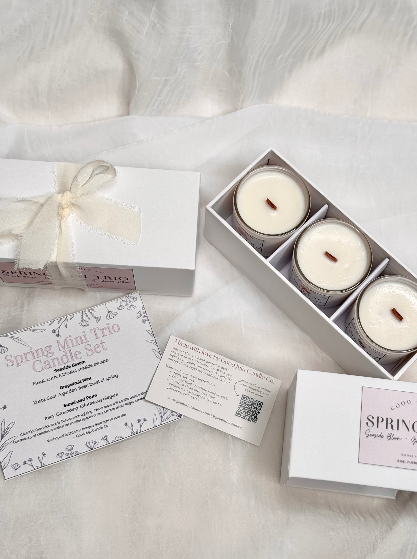 Spring Mini Trio Candle Set